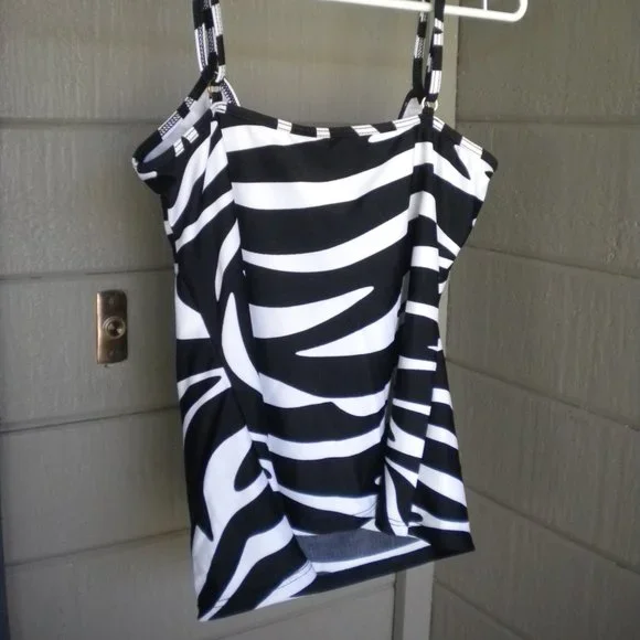 Lauren Ralph Lauren Separates Swimsuit Top Size 12 - Picture 3 of 6